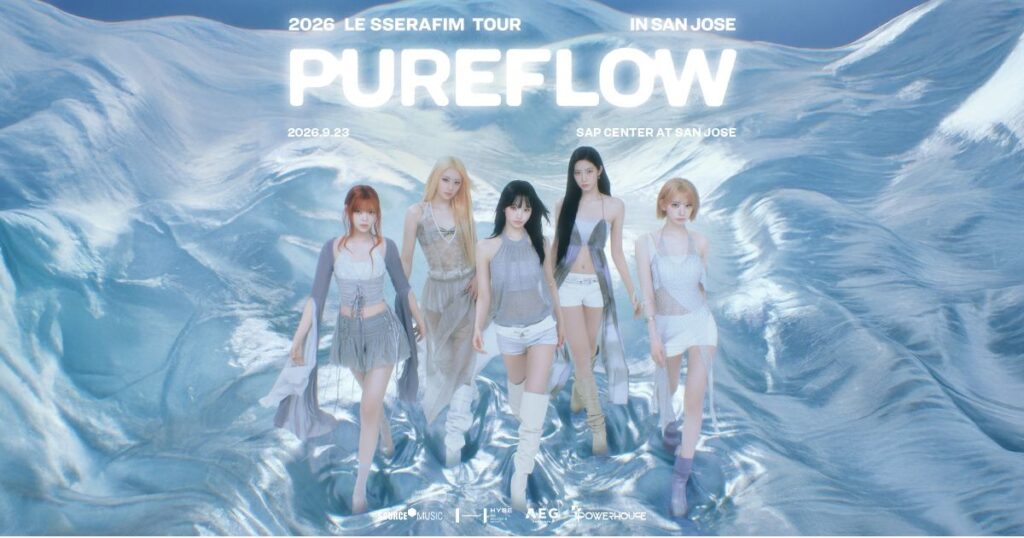 2026 LE SSERAFIM TOUR ‘PUREFLOW’ IN SAN JOSE
