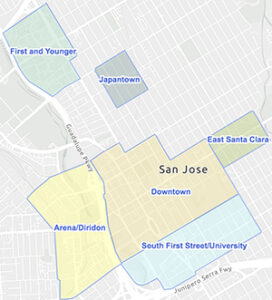 Smart Pass Map in San Jose